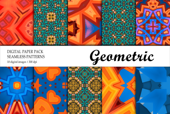 Background Digital Paper Red Green Gold