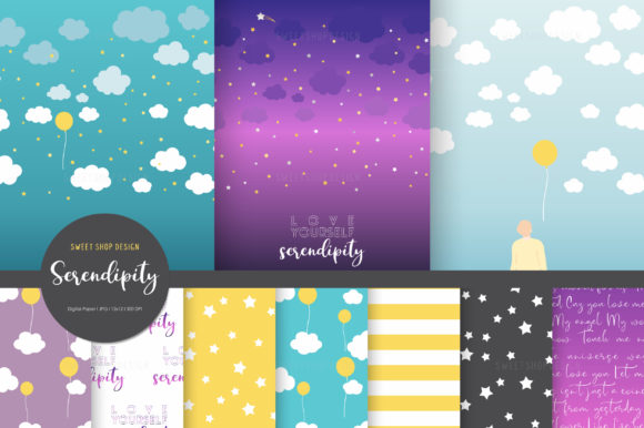 Digital Paper Serendipity: A Creative Resource for Digital and Physical Projects
