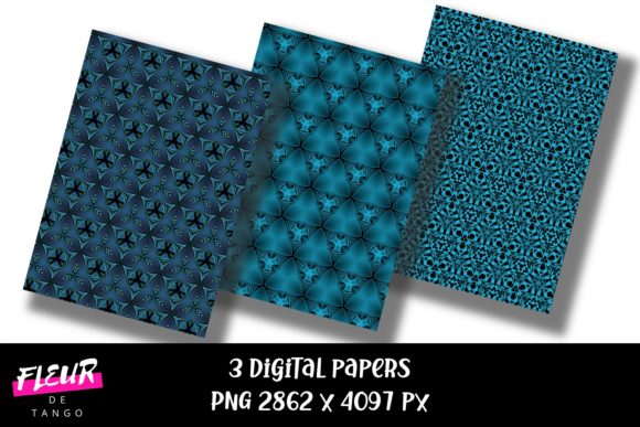 Exploring the Versatility of Geometric Digital Papers V.24