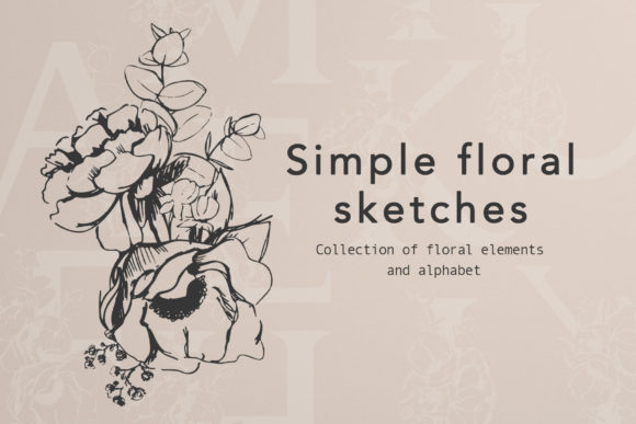 Floral Alphabet Design: Elegant Lettering for Every Occasion