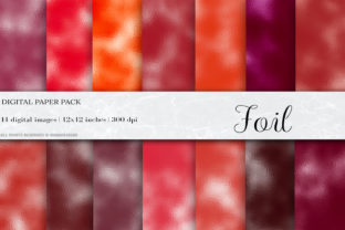 Foil Digital Papers, Foil Background