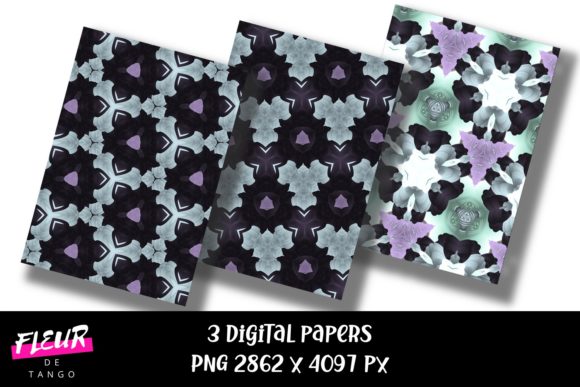 Geometric Digital Papers V.12