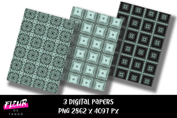 Geometric Digital Papers V.39
