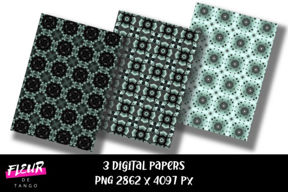 Geometric Digital Papers V.49: A Versatile Resource for Creative Projects