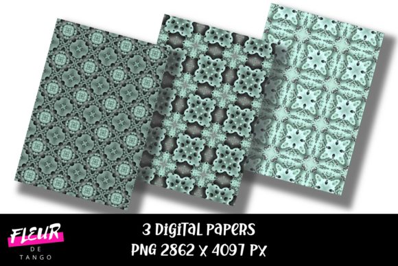 Geometric Digital Papers V.53: A Strategic Tool for Creative and Professional Projects