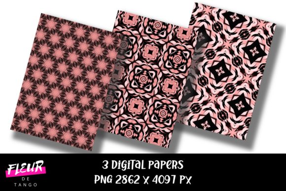 Geometric Digital Papers V.70