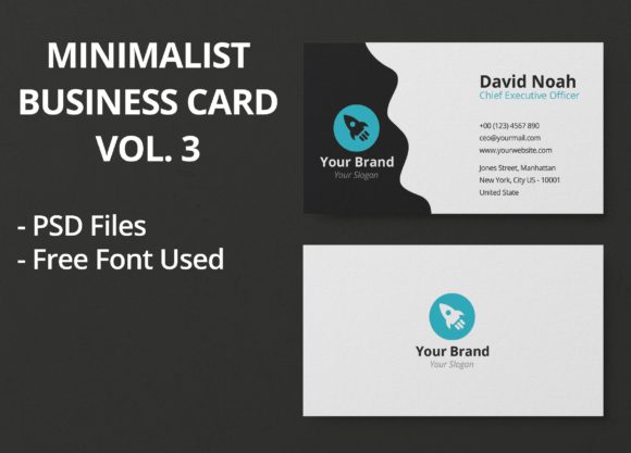 Minimalist Business Card Vol. 3: A Smart Choice for Professional Identity