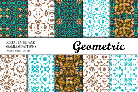 Wallpaper Geometric Green Red Green