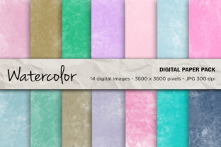 Watercolor Digital Papers, Background: A Versatile Creative Tool